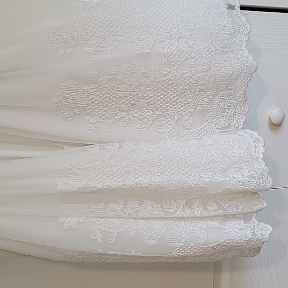 Girls Flower Girl Dress Size 5 - Picture 3 of 8